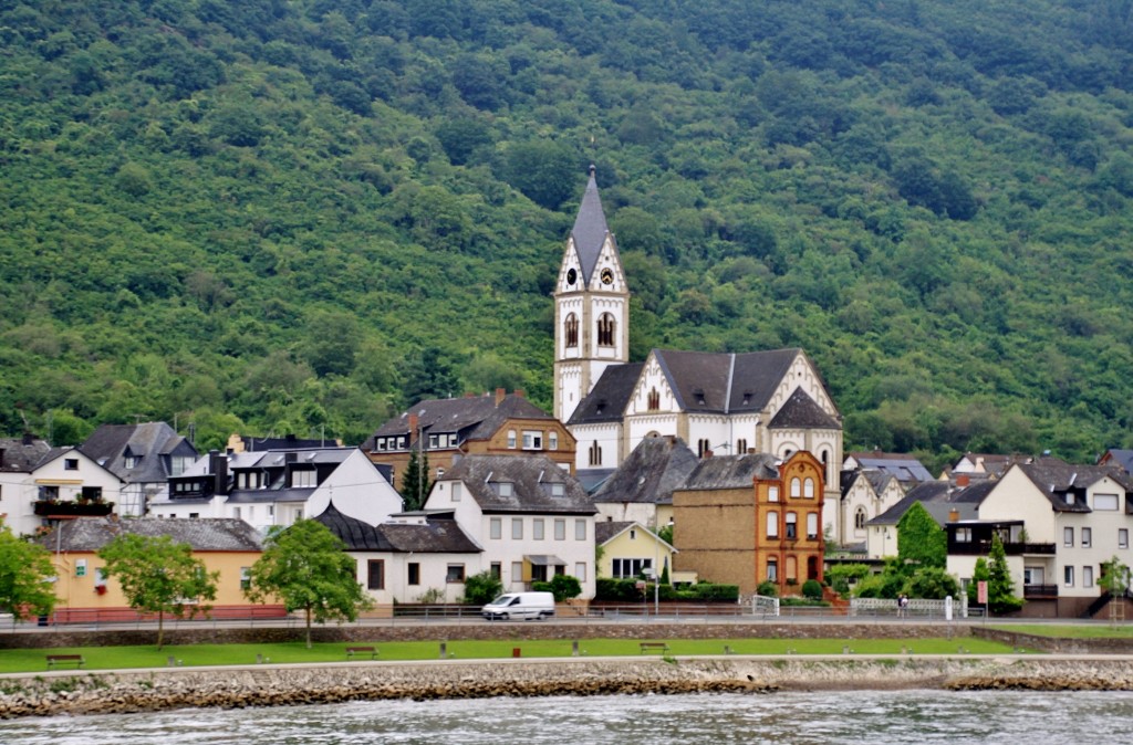 Foto: Vista del pueblo - Kamp-Bornhofen (Rhineland-Palatinate), Alemania