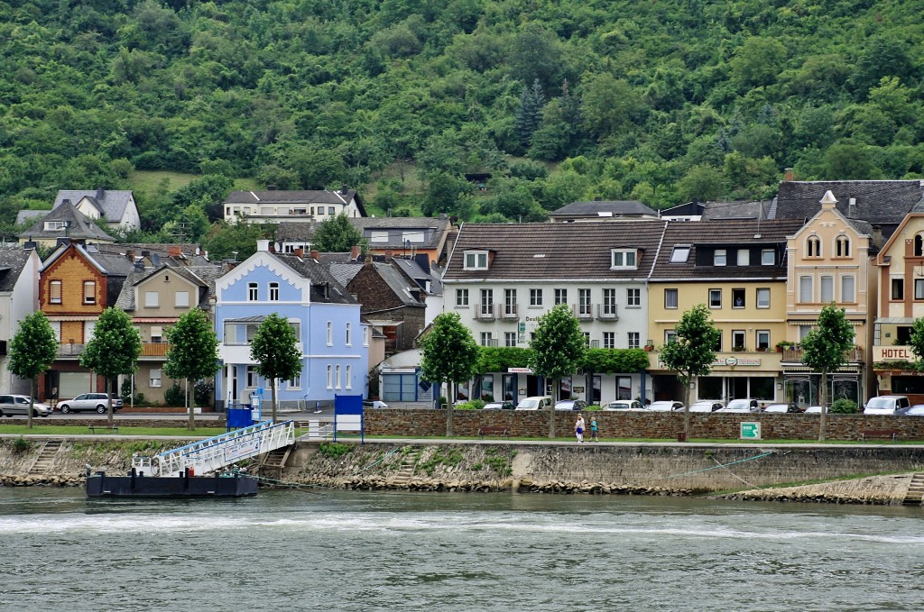 Foto: Vista del pueblo - Kamp-Bornhofen (Rhineland-Palatinate), Alemania
