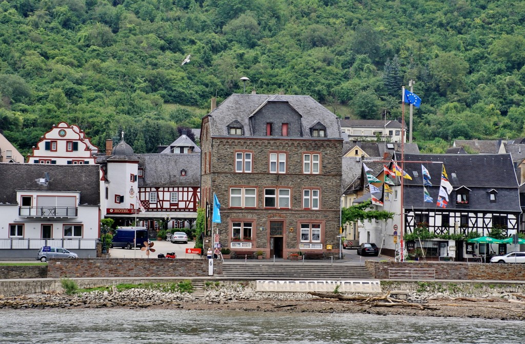 Foto: Vista del pueblo - Kamp-Bornhofen (Rhineland-Palatinate), Alemania