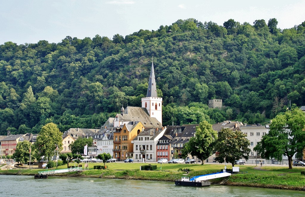 Foto: Vista del pueblo - Sankt Goar (Rhineland-Palatinate), Alemania