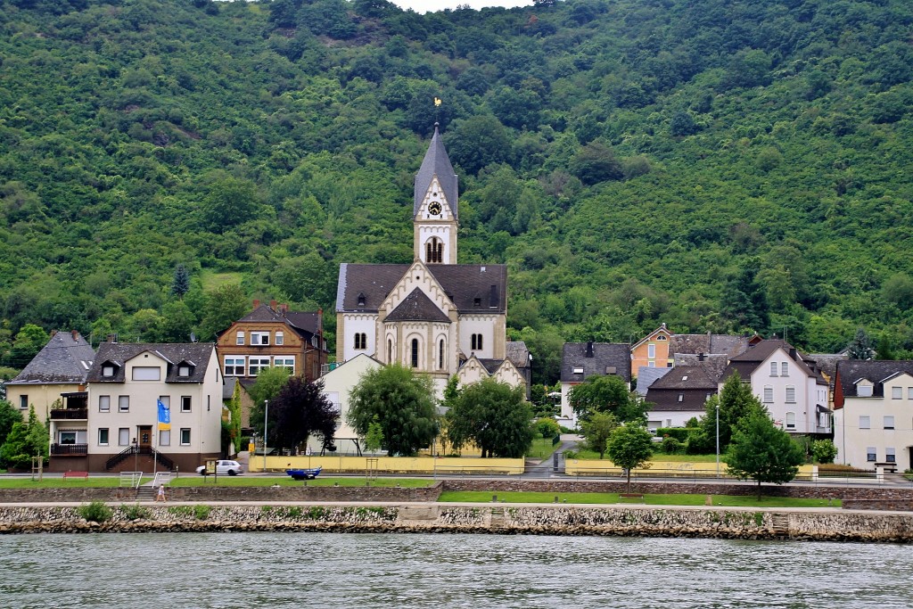 Foto: Vista del pueblo - Kamp-Bornhofen (Rhineland-Palatinate), Alemania