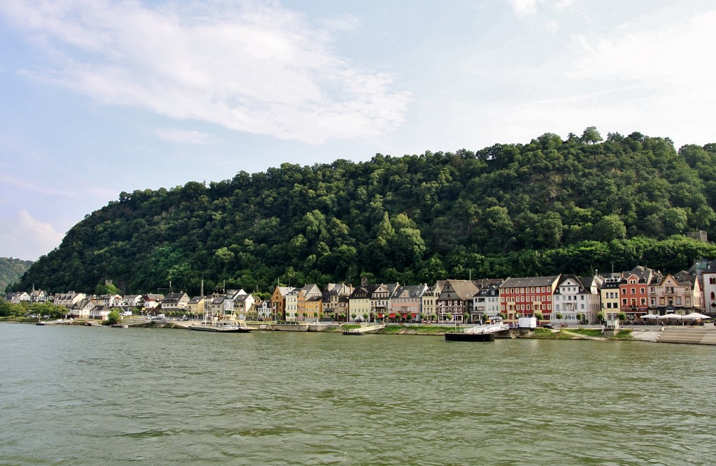 Foto: Vista del pueblo - Sankt Goar (Rhineland-Palatinate), Alemania