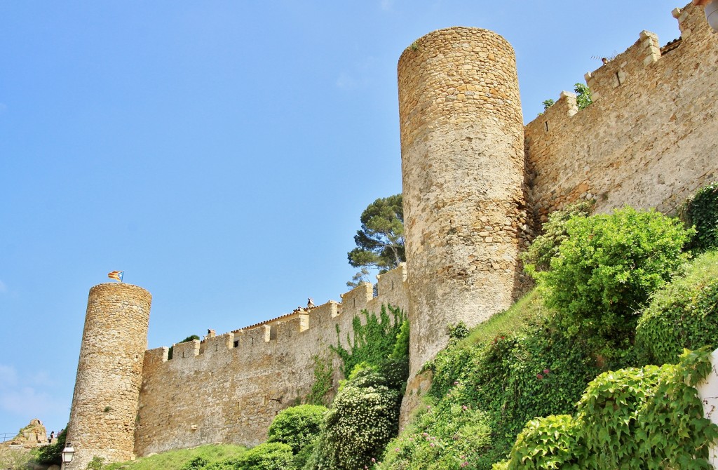 Foto: Muralla - Tossa de Mar (Girona), España
