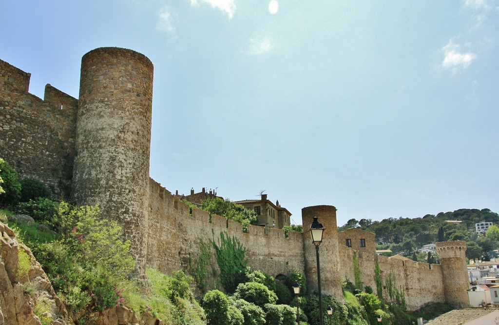 Foto: Muralla - Tossa de Mar (Girona), España