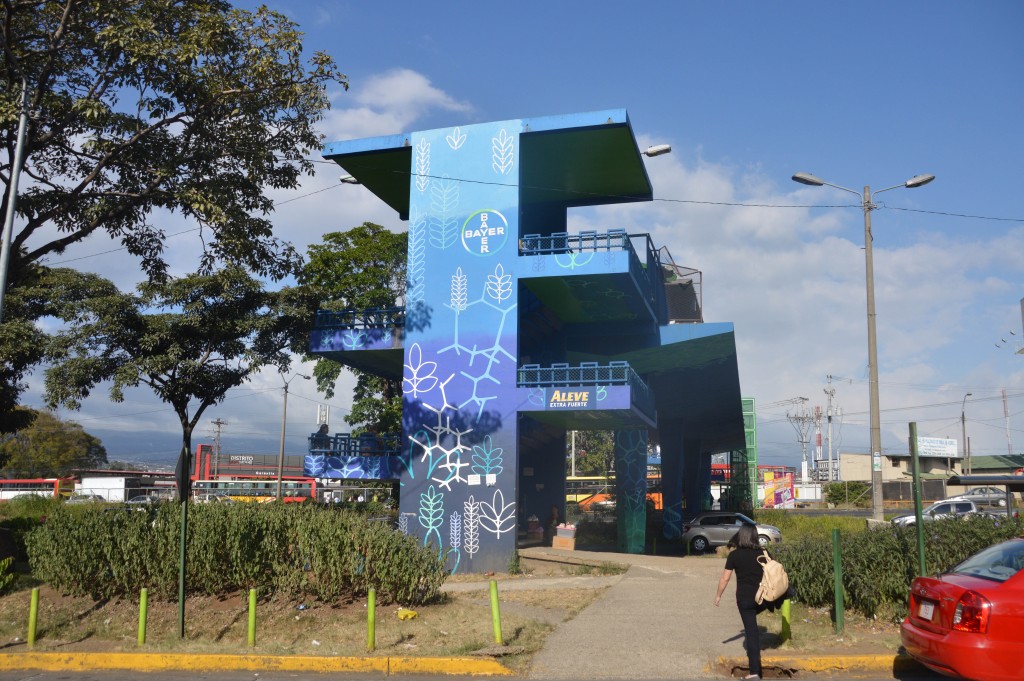 Foto: Puente peatonal Hospital Mexico - San Jose (San José), Costa Rica