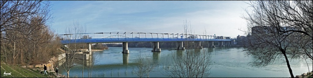 Foto: 170222-03 ZARAGOZA RIO EBRO - Zaragoza (Aragón), España