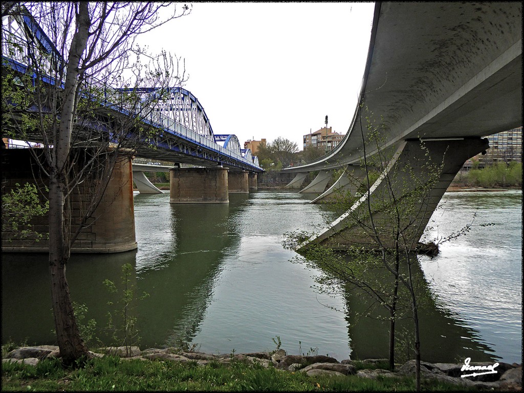 Foto: 170321-07 ZARAGOZA RIO EBRO - Zaragoza (Aragón), España