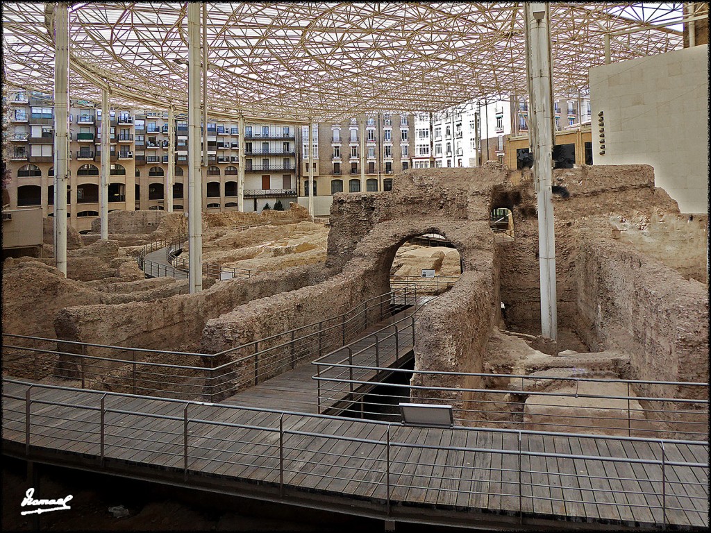 Foto: 170309-01 ZGZ TEATRO ROMANO - Zaragoza (Aragón), España
