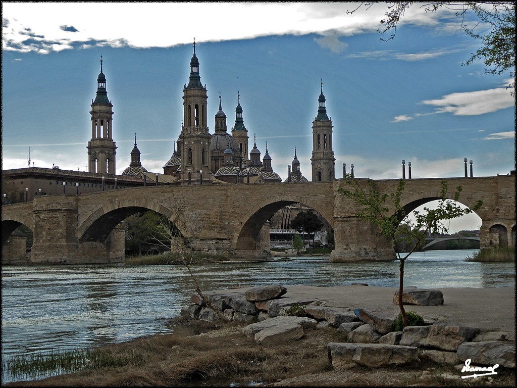 Foto: 170321-10 ZARAGOZA RIO EBRO - Zaragoza (Aragón), España