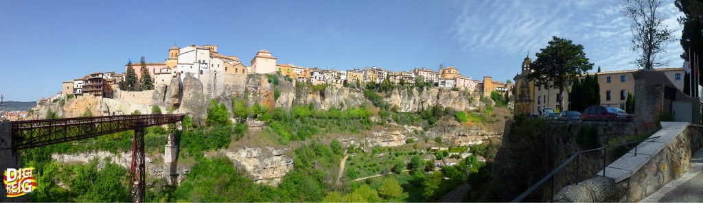 Foto: Panorama del Casco Antiguo - Cuenca (Castilla La Mancha), España