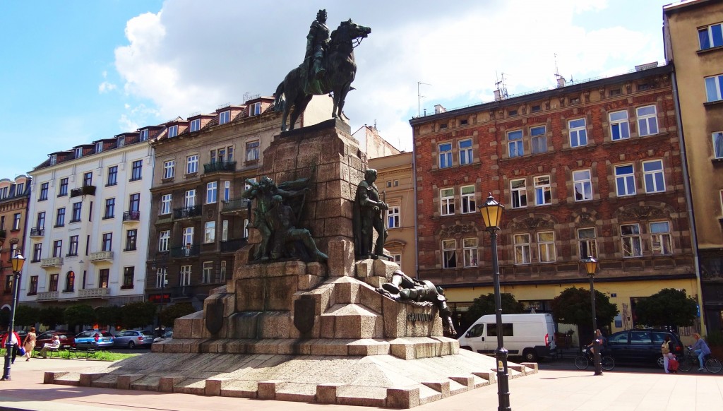 Foto: Pomnik Grunwaldzki - Kraków (Lesser Poland Voivodeship), Polonia