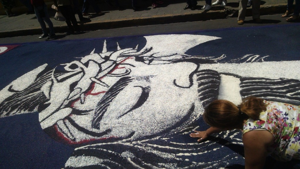 Foto: Alfombra de Aserrín - Tegucigalpa (Francisco Morazán), Honduras