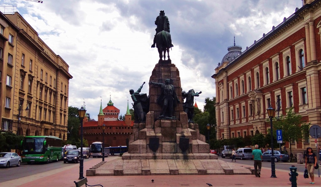 Foto: Pomnik Grunwaldzki - Kraków (Lesser Poland Voivodeship), Polonia