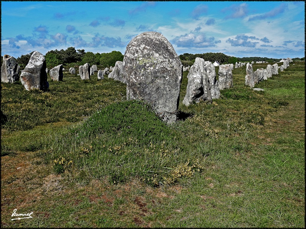 Foto: 170506-238 CARNAC MEGALITOS - Carnac (Brittany), Francia