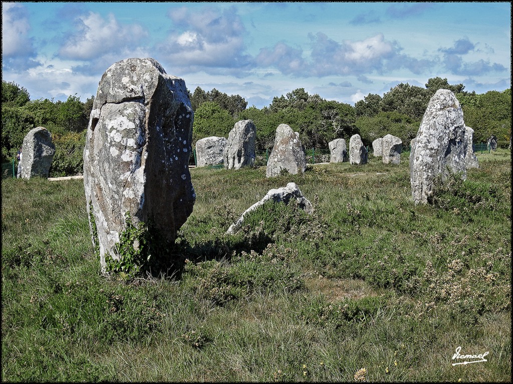 Foto: 170506-230 CARNAC MEGALITOS - Carnac (Brittany), Francia
