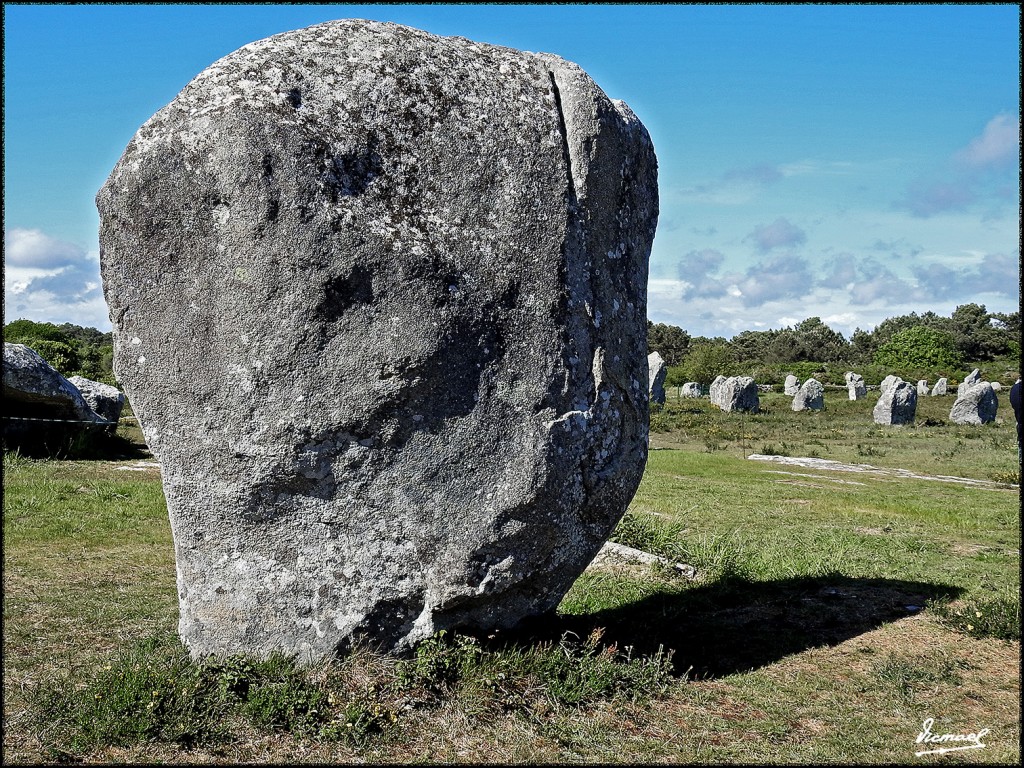 Foto: 170506-237 CARNAC MEGALITOS - Carnac (Brittany), Francia