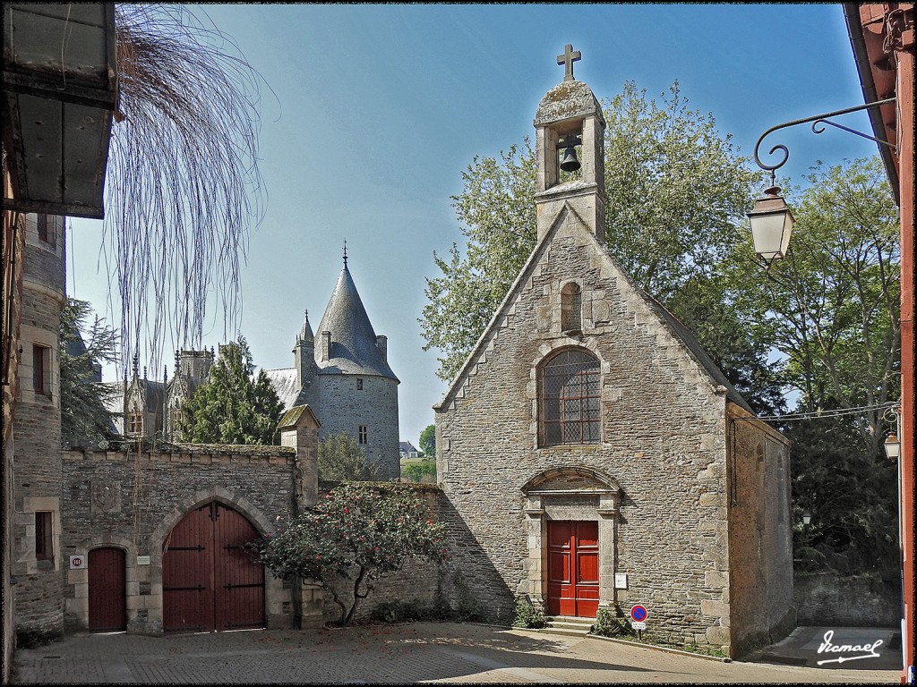 Foto: 170508-077 JOSSELIN - Josselin (Brittany), Francia