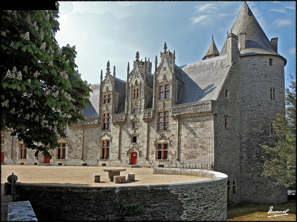 Foto: 170508-088 JOSSELIN - Josselin (Brittany), Francia