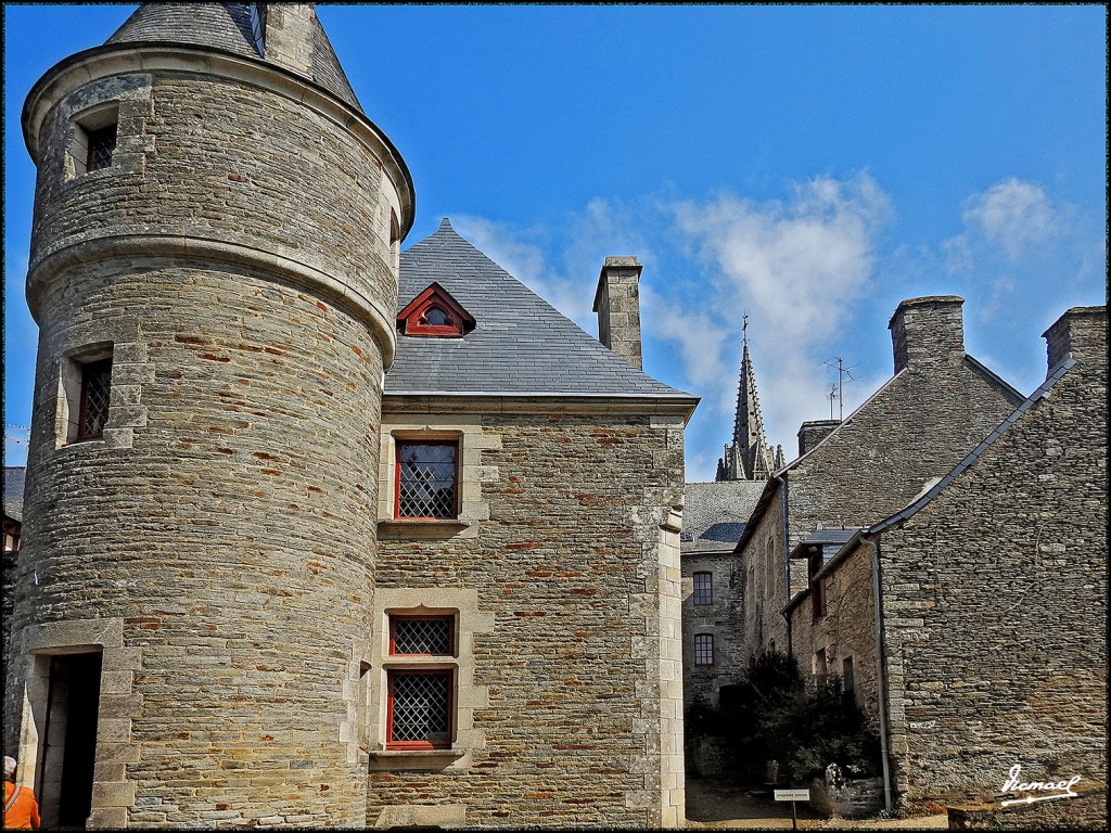Foto: 170508-087 JOSSELIN - Josselin (Brittany), Francia