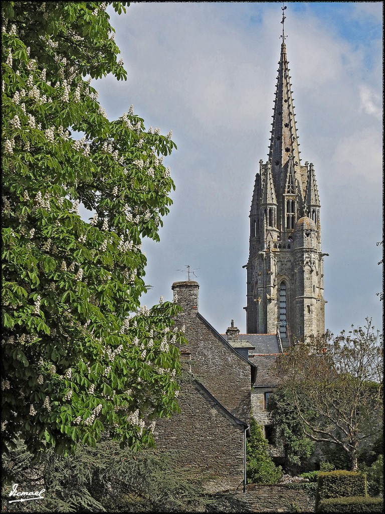 Foto: 170508-094 JOSSELIN - Josselin (Brittany), Francia