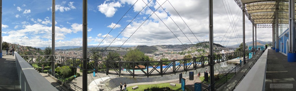 Foto: Vista panorámica desde el museo del agua en Quito, Ecuador - Quito (Pichincha), Ecuador