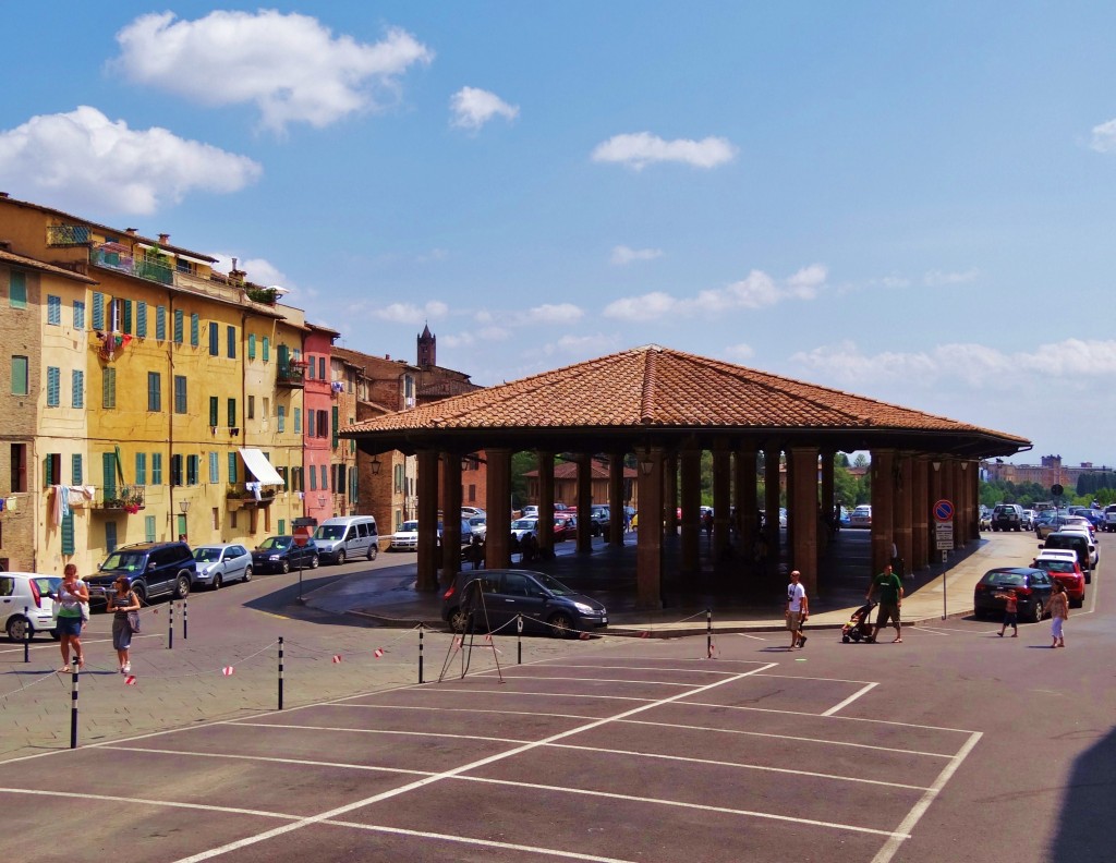Foto: Piazza Del Mercato - Siena (Tuscany), Italia