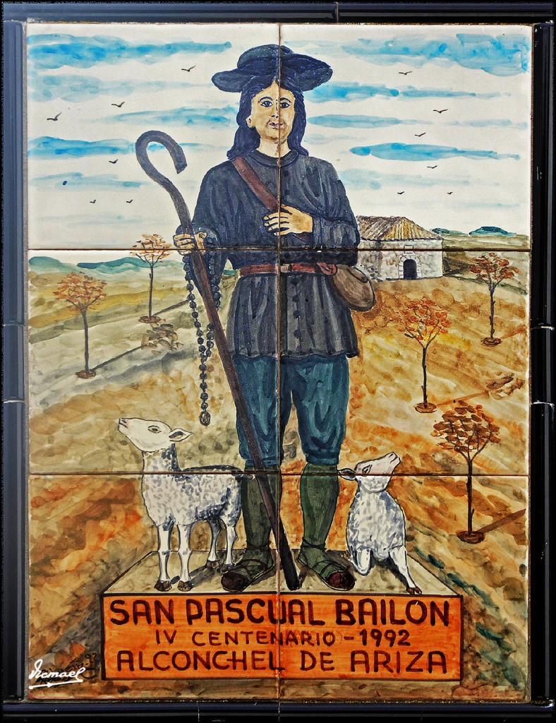 Foto: 170808-01 SAN  PASCUAL PATIO - Alconchel de Ariza (Zaragoza), España