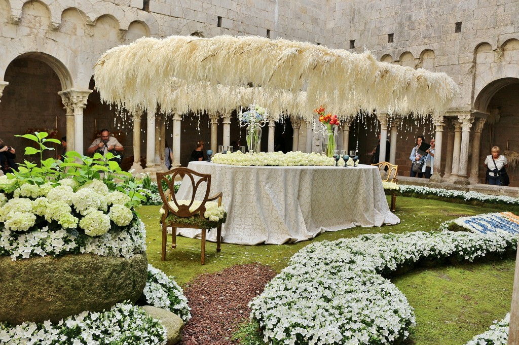 Foto: Girona tiempo de flores - Girona (Cataluña), España