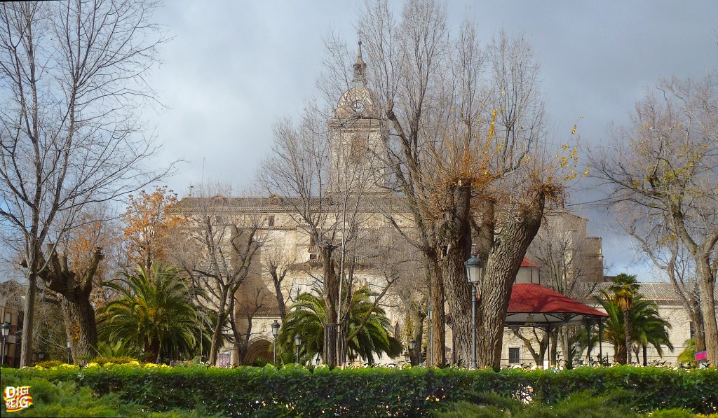 Foto: Catedral de Sta Mª del Prado desde los Jardines del Prado - Ciudad Real (Castilla La Mancha), España