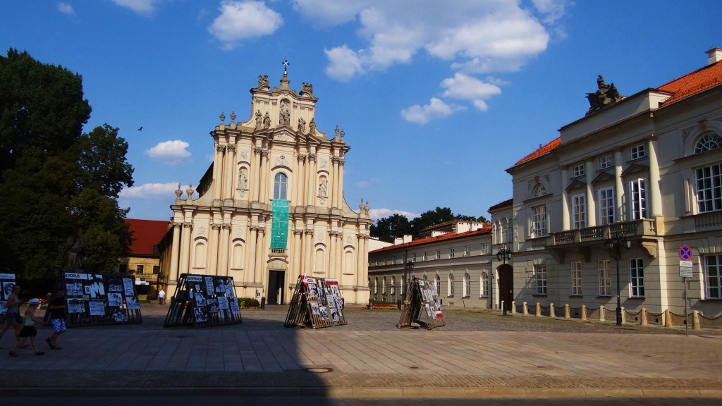 Foto: Kościół Rzymskokatolicki Wizytek obok Pałac Tyszkiewiczów-Potockich - Warszawa (Masovian Voivodeship), Polonia