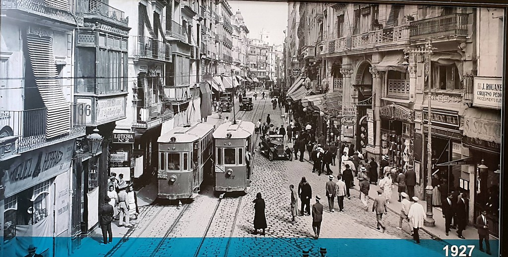 Foto: Calle de San Vicente en 1927 - Valencia (València), España