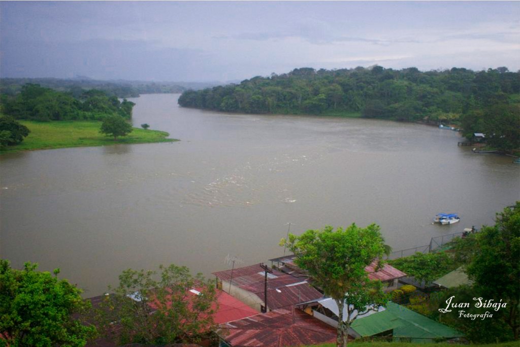 Foto: Division Politica De Costa Rica y Nicaragua - Rio San Juan (Puntarenas), Costa Rica