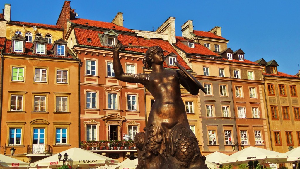 Foto: Pomnik Syreny na Starówce - Warszawa (Masovian Voivodeship), Polonia