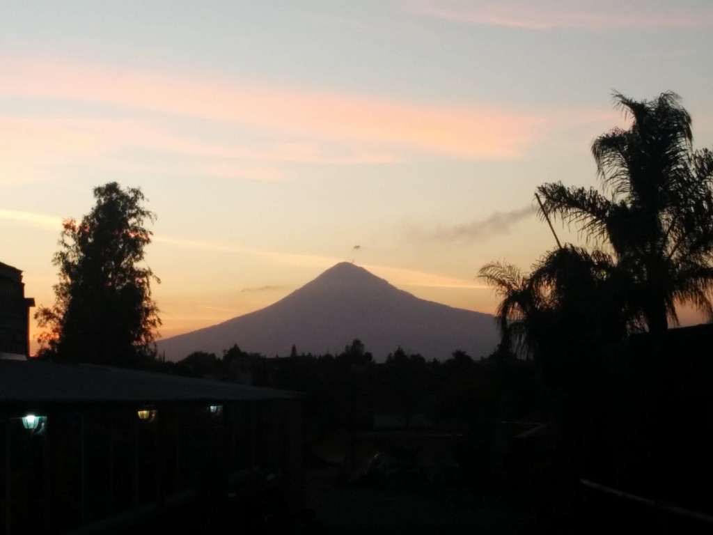 Foto: Vista del Volcan Popocatepelt - Puebla, México