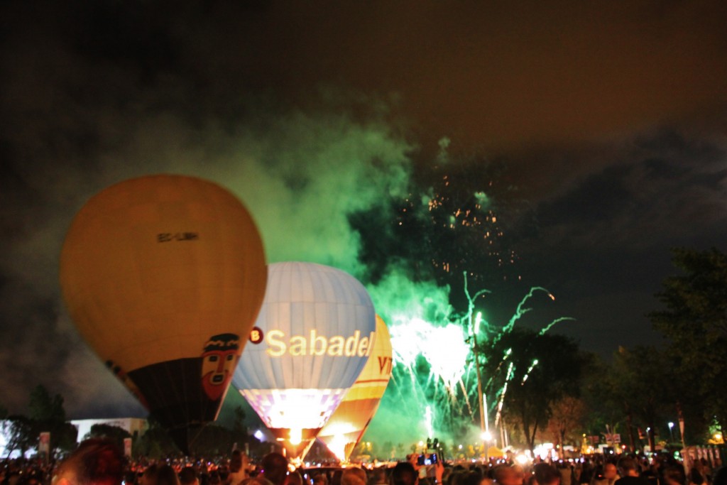 Foto: Concentración de globos - Igualada (Barcelona), España