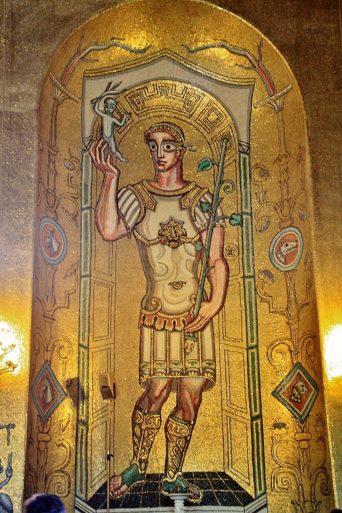 Foto: Ayuntamiento. Salón dorado - Stockholm, Suecia