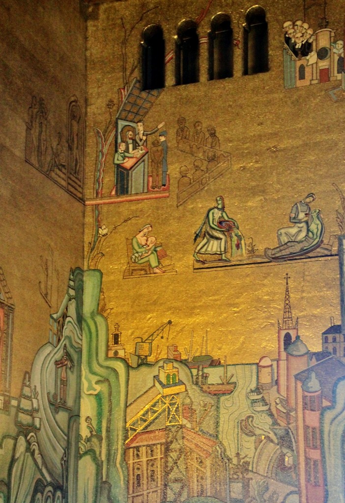 Foto: Ayuntamiento. Salón dorado - Stockholm, Suecia