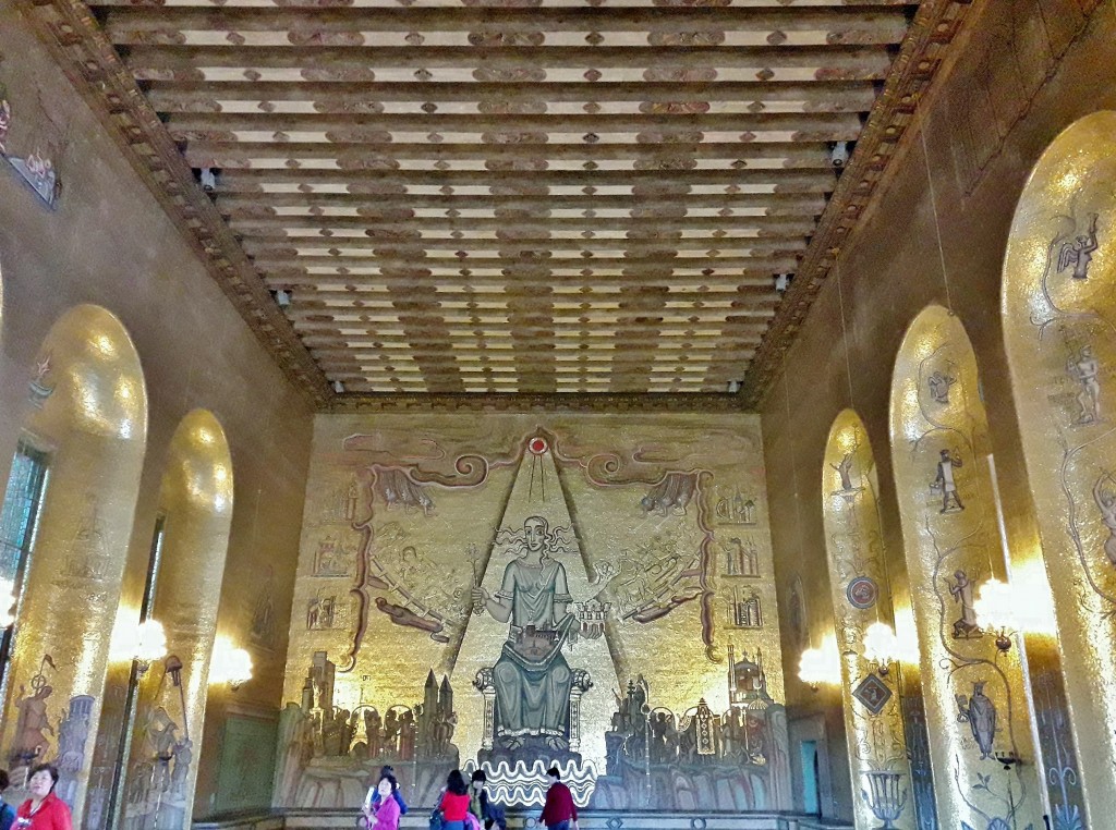 Foto: Ayuntamiento. Salón dorado - Stockholm, Suecia