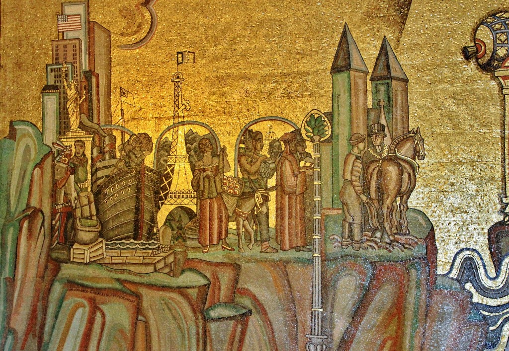 Foto: Ayuntamiento. Salón dorado - Stockholm, Suecia