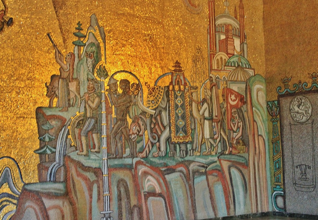 Foto: Ayuntamiento. Salón dorado - Stockholm, Suecia