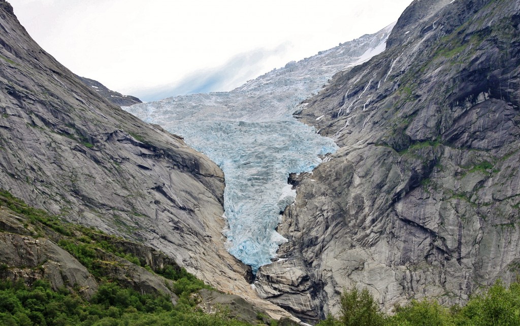 Foto: Glaciar de Briksdal - Oldedalen, Noruega