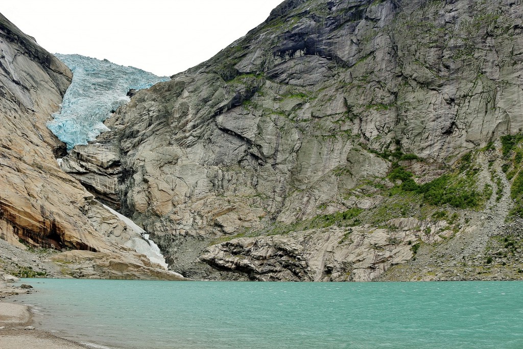 Foto: Glaciar de Briksdal - Oldedalen, Noruega