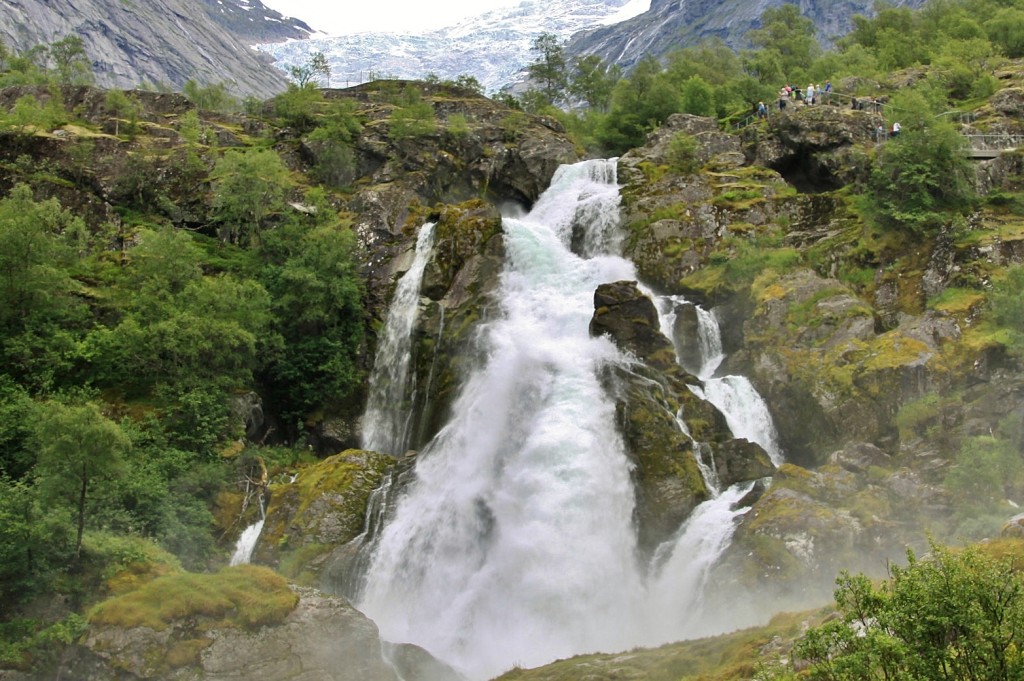 Foto: Glaciar de Briksdal - Oldedalen, Noruega