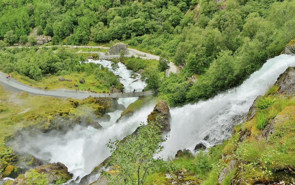 Foto: Glaciar de Briksdal - Oldedalen, Noruega