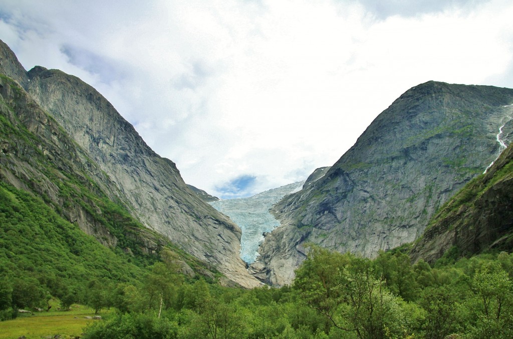 Foto: Glaciar de Briksdal - Oldedalen, Noruega