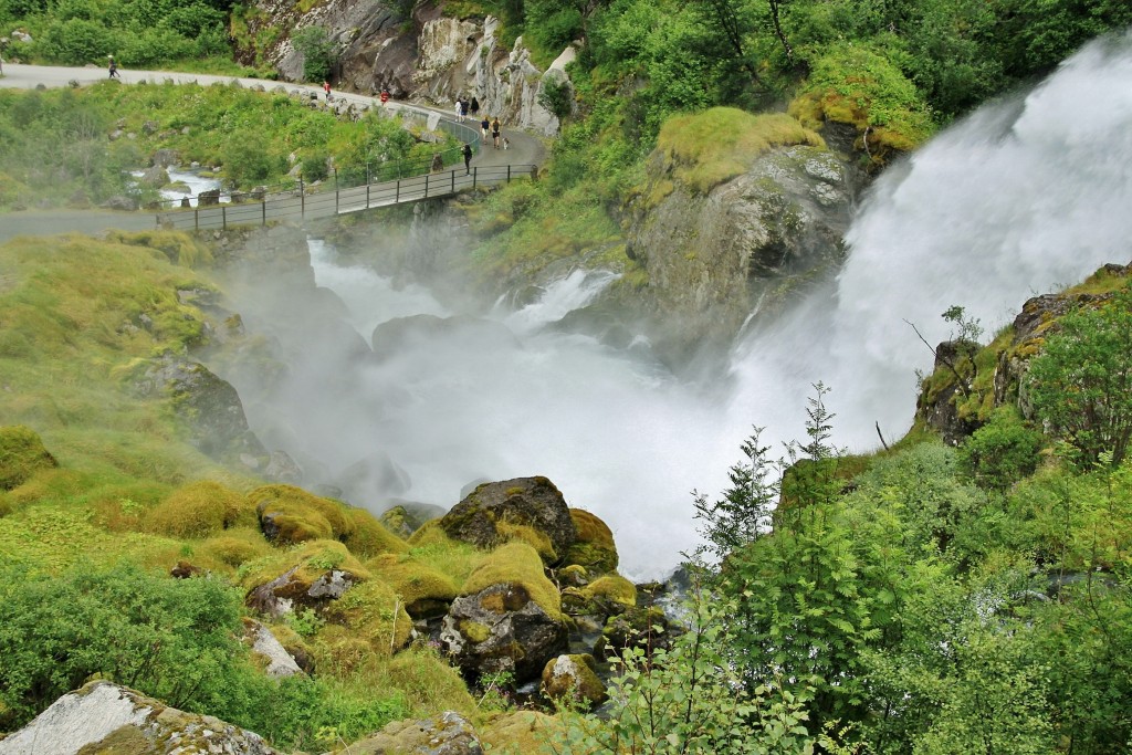 Foto: Glaciar de Briksdal - Oldedalen, Noruega