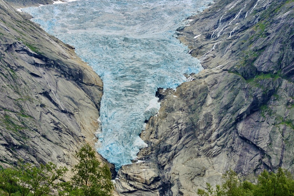 Foto: Glaciar de Briksdal - Oldedalen, Noruega