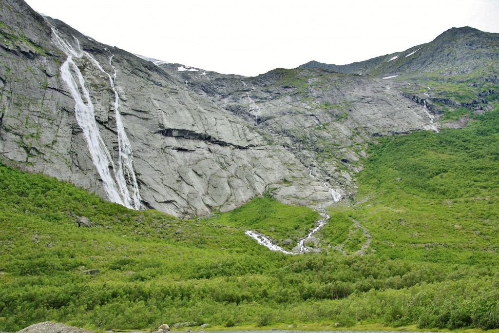 Foto: Glaciar de Briksdal - Oldedalen, Noruega