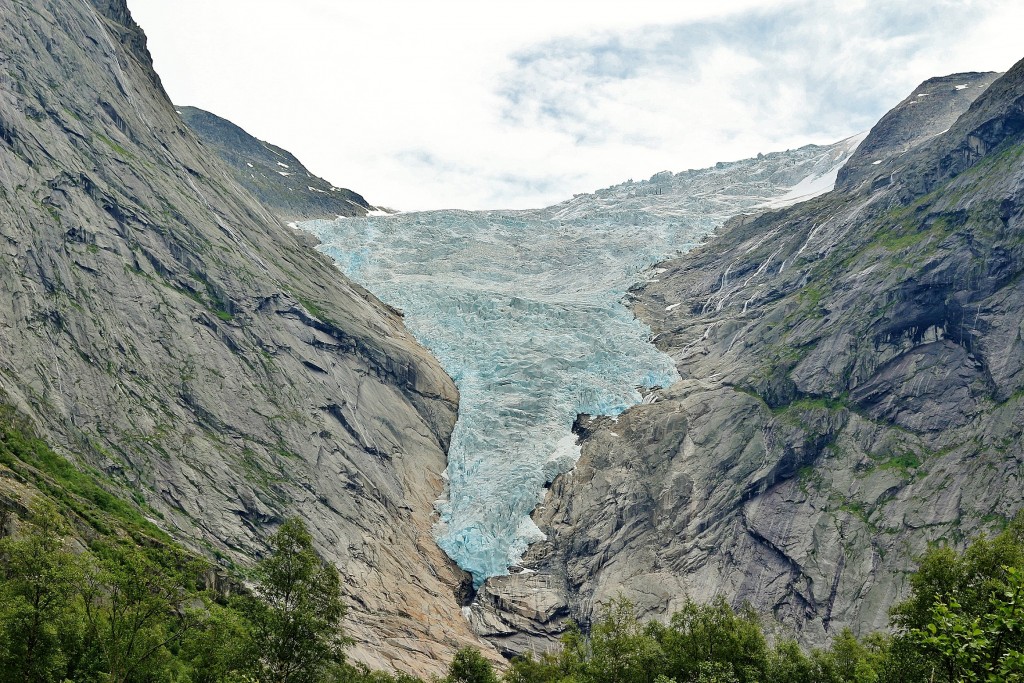 Foto: Glaciar de Briksdal - Oldedalen, Noruega