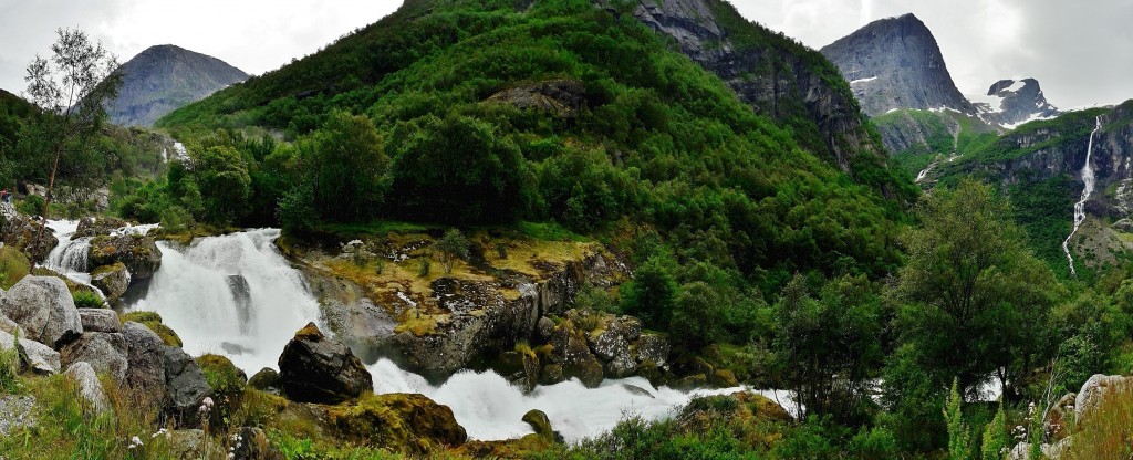Foto: Glaciar de Briksdal - Oldedalen, Noruega